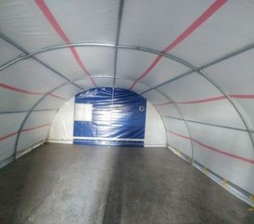 Construction tent
